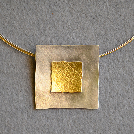 Anhänger Silber 925, feingold geprägt, Robert Lucha, Ihr Goldschmied in Nürnberg