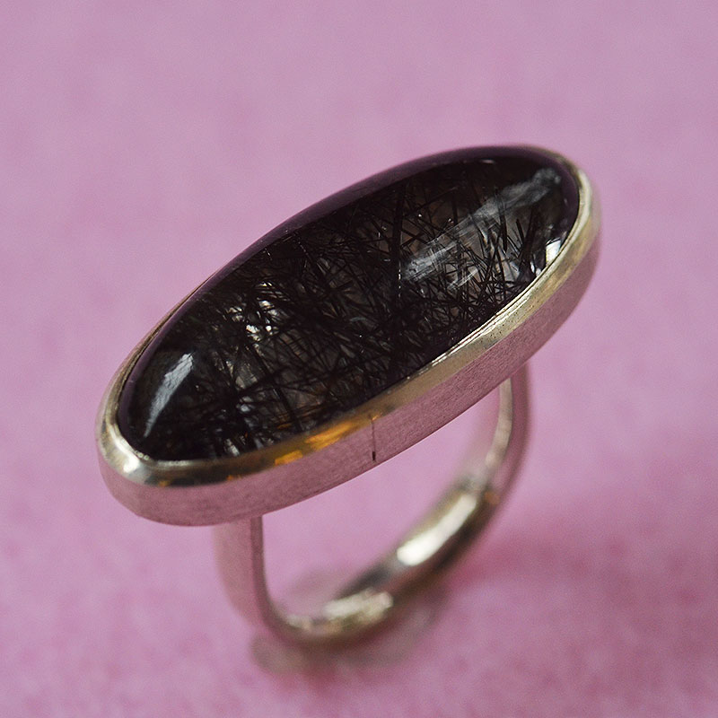 Ring, Silber, Turmalinquarz, Robert Lucha, Ihr Goldschmied in Nürnberg